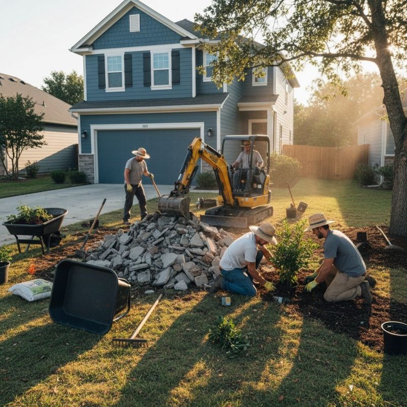 Local Land Excavation pros at work